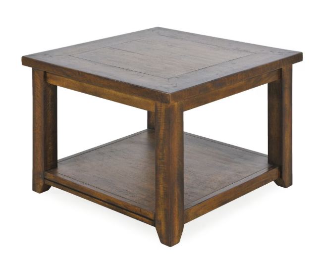 Bosquet Lamp Table - Rustic Dark