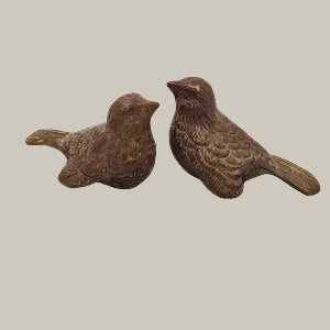Brass Love Birds - small