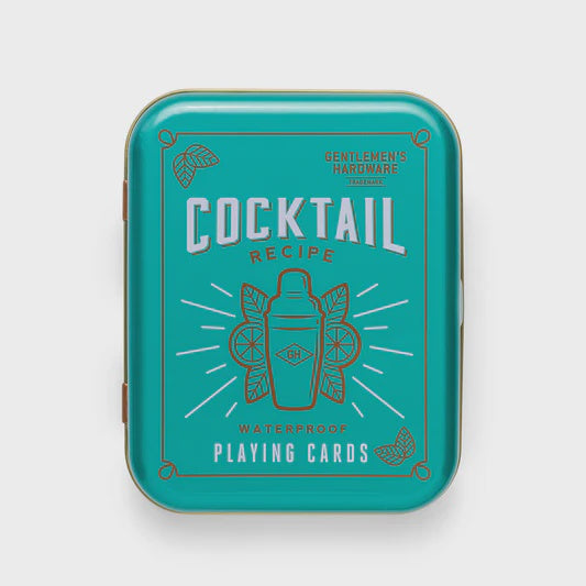 Cocktail Recipe Playing Cards