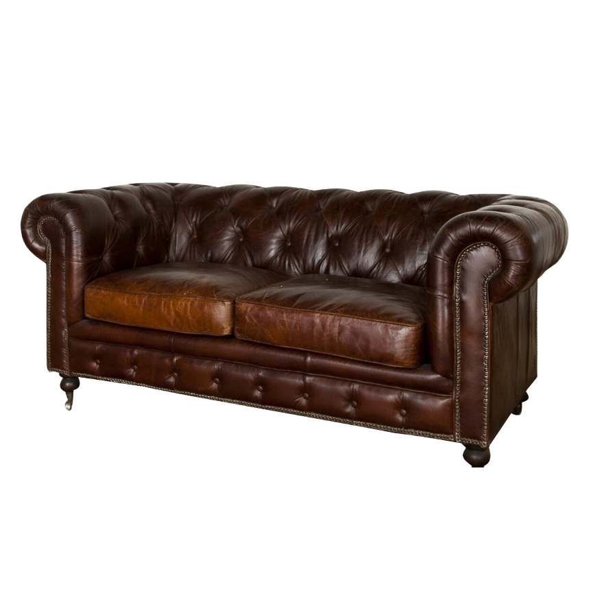 Hampton Court 2 Seater - Vintage Cigar