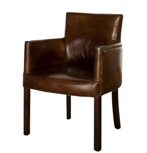 Ithaca Dining Chair - Vintage Cigar