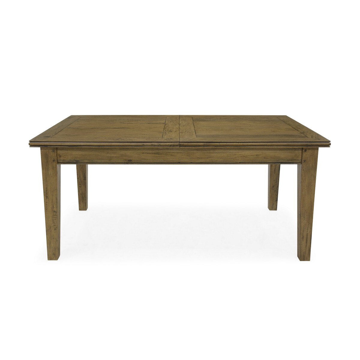Bosquet Mango Wood Single Extension Dining Table Rustic Light