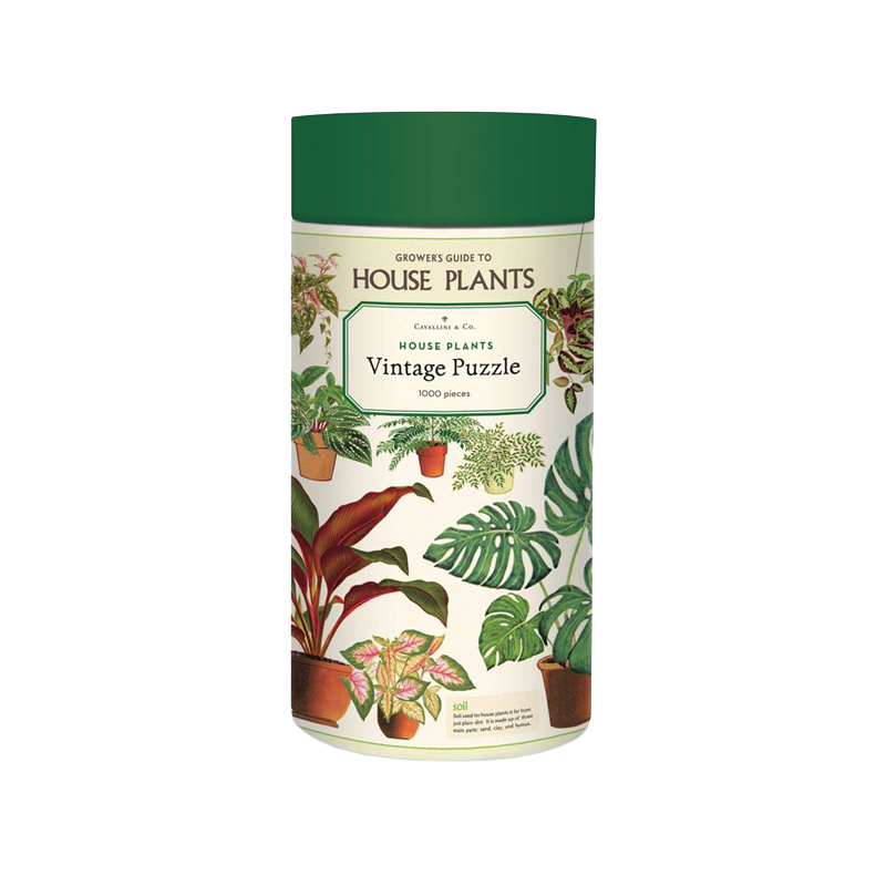 Cavallini Puzzle - House Plants